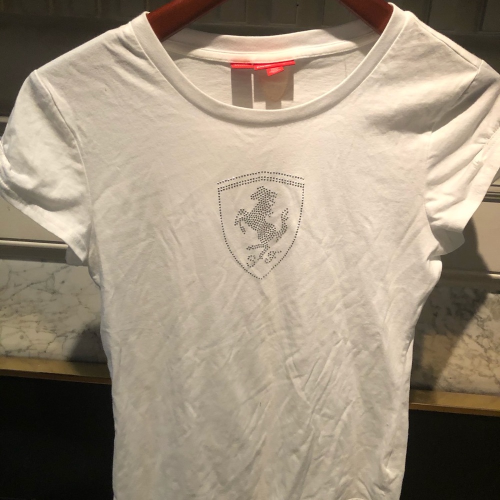 Puma Crystal sparkle t shirt large